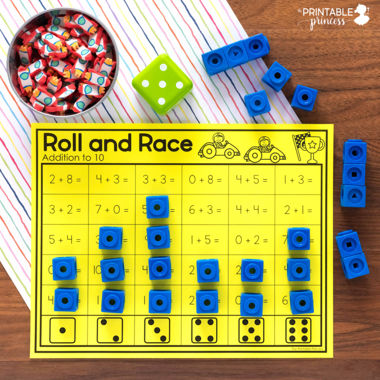 roll-and-race-addition-and-subtraction-dice-games-the-printable-princess