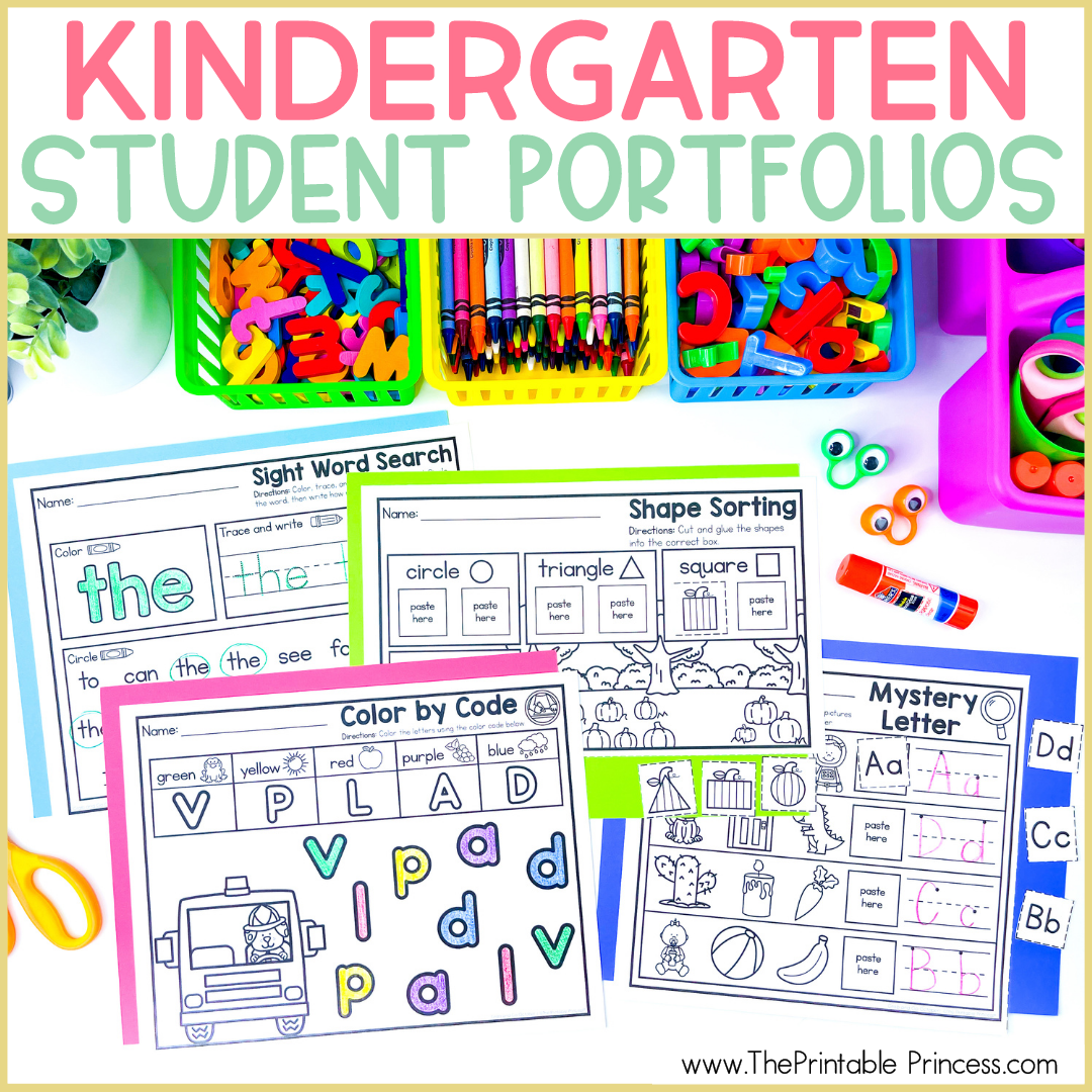 How to Make a Student Portfolio for Kindergarten