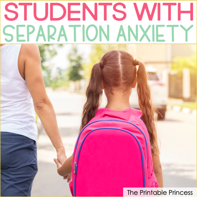 Helping Students Cope with Separation Anxiety