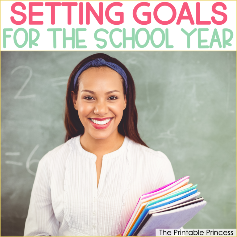 Goal Setting Ideas for Teachers for the New School Year