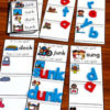 Short Vowel Word Building Cards {CVCC & CCVCC} - Image 3