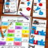 Short Vowel Word Building Cards {CVCC & CCVCC} - Image 4