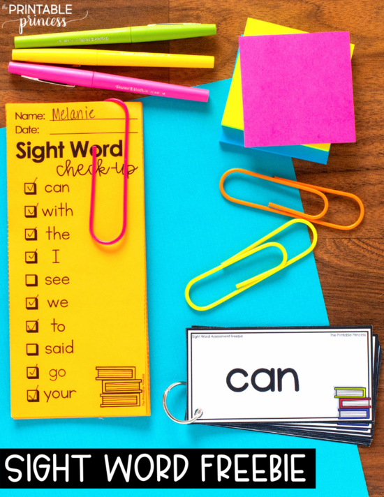 Fun sight word activities that are easy to prep and engaging for students - and are WAY more fun than just memorizing from flashcards! These hands-on sight word activities are perfect for PreK, Kindergarten, and First Grade students. Plus an EDITABLE sight word freebie that will help you monitor and track student progress.