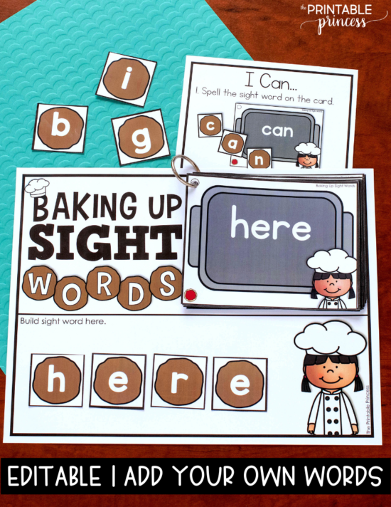 Fun sight word activities that are easy to prep and engaging for students - and are WAY more fun than just memorizing from flashcards! These hands-on sight word activities are perfect for PreK, Kindergarten, and First Grade students. Plus an EDITABLE sight word freebie that will help you monitor and track student progress.