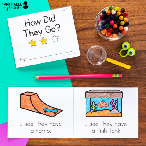 Sight Word Mini Books | No Prep Sight Word Readers - Set 2 - Image 3
