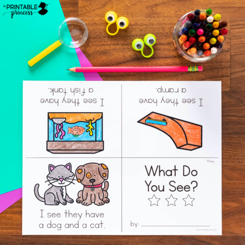 Sight Word Mini Books | No Prep Sight Word Readers - Set 2 - Image 2