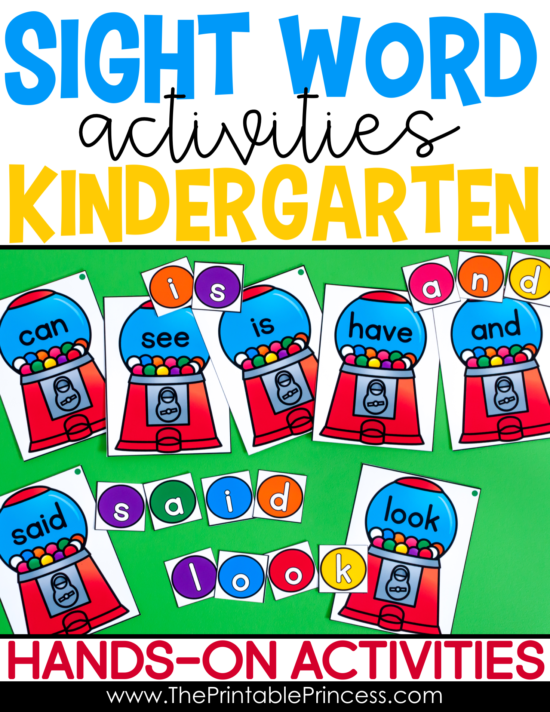 What exactly are sight words and why is it important to teach them? More importantly HOW do you teach sight words? In this post you'll find easy to implement and practical ideas to teach sight words to your Kindergarten and 1st grade students. Just grab some magazines, highlighters, magnetic letters, and even their fingers for a little sky writing! Click through to read about 10 easy and fun sight word activities that your students will love! 