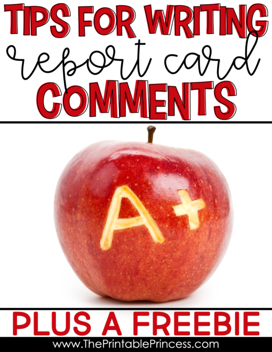 Writing unique and insightful report card comments for every student can feel overwhelming. But it doesn't have to be. We all want our comments to be a meaningful and accurate summary of your students progress. With a little pre-planning you can set yourself up for record-card-comment-success. Here's some tips that every Kindergarten, First Grade, and primary teacher should read. 