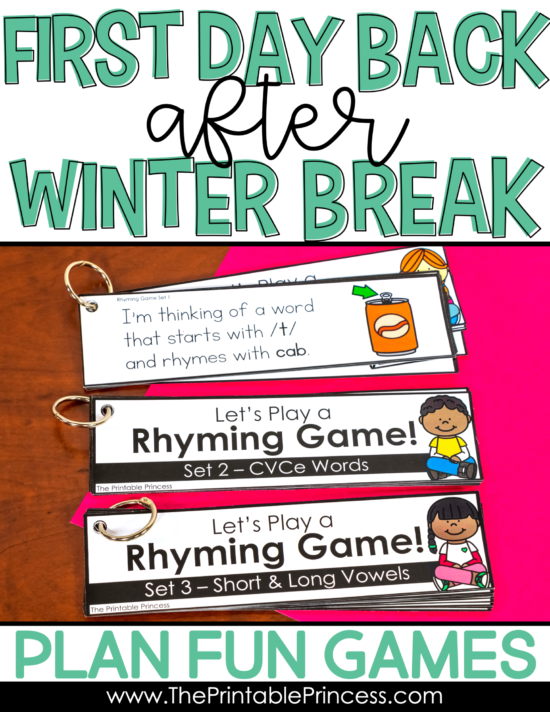 The first day back to school after winter break can be tough, especially for primary teachers. Here are six tips to help you (and your students!) make the transition a smooth one. You'll find ideas on what to do, what not to do, key elements to add to your day, and a few suggested activities for making the first day back after winter break a successful one! With a little planning you can set the stage for a productive and fun second half of the school year. 