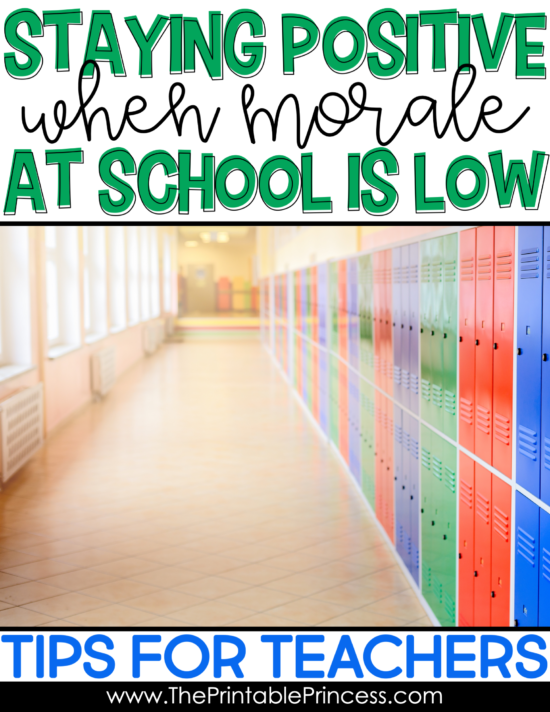 School morale is an important part of an effective learning community. We all want to work in a positive and uplifting environment. Yet with all of the responsibilities and pressures that come with being an educator, it’s easy to see how some people fall into the trap of focusing on all that is negative about the job and unwittingly become active participants in dragging down school morale. So what do you do when school morale has dipped below your comfort level? Here are five tips to help you keep your focus on what’s truly important- your students, your profession, and your well-being.