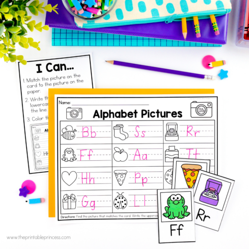 Kindergarten Alphabet Centers for Letter Recognition - Image 4