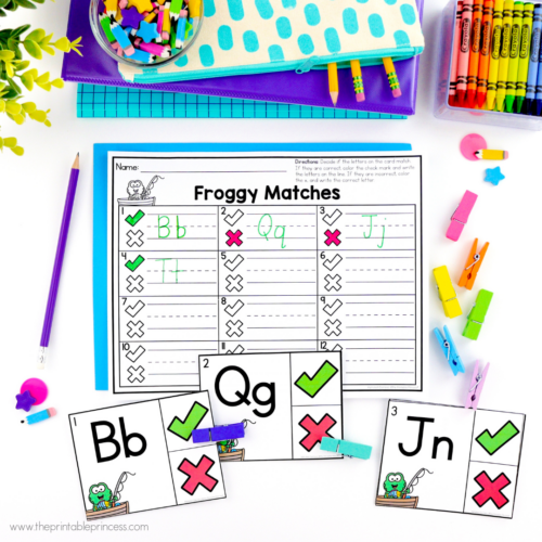 Kindergarten Alphabet Centers for Letter Recognition - Image 3