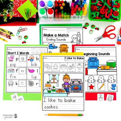 December Emergency Sub Plans for Kindergarten - Image 2