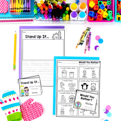 January Emergency Sub Plans for Kindergarten - Image 3