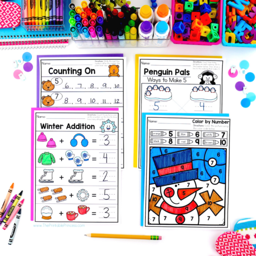 January Emergency Sub Plans for Kindergarten - Image 4
