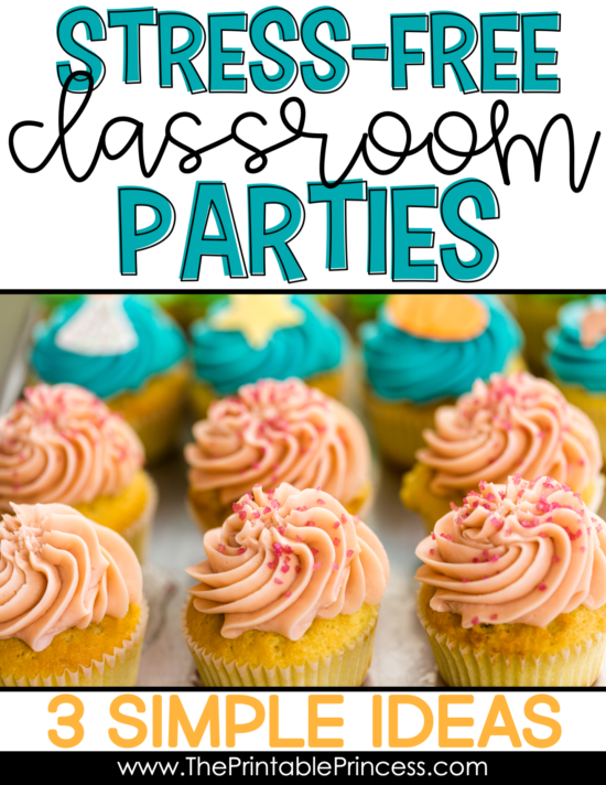 If you're a PreK, Kindergarten, or First Grade teacher you know that classroom parties are super fun but planning them can be a lot of work. Here's three practical and easy to implement ideas to get the most out of your parties with the least amount of stress.