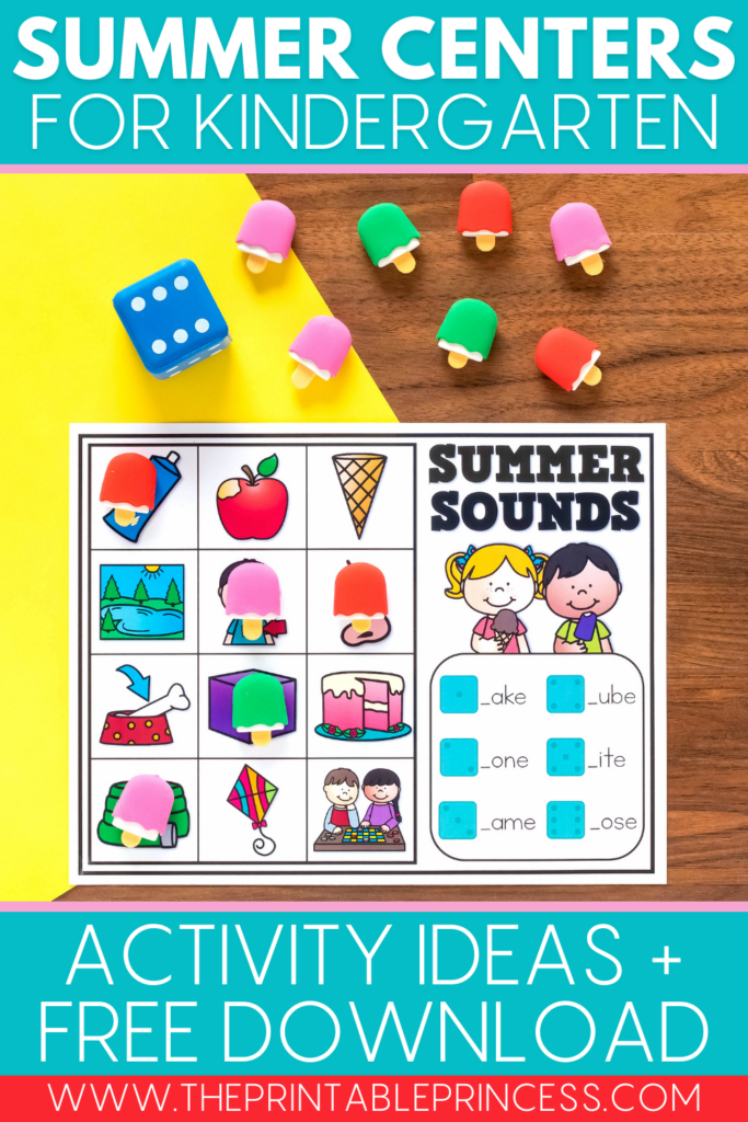 Free summer centers for kindergarten