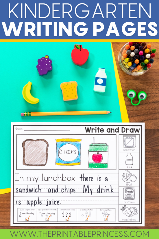 Kindergarten Writing Prompts