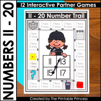 Teen Numbers 11 – 20 | Math Games for Kindergarten