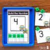 build the number ten frame printable