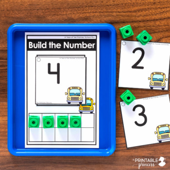 build the number ten frame printable