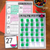 watermelon ten frame printable activity