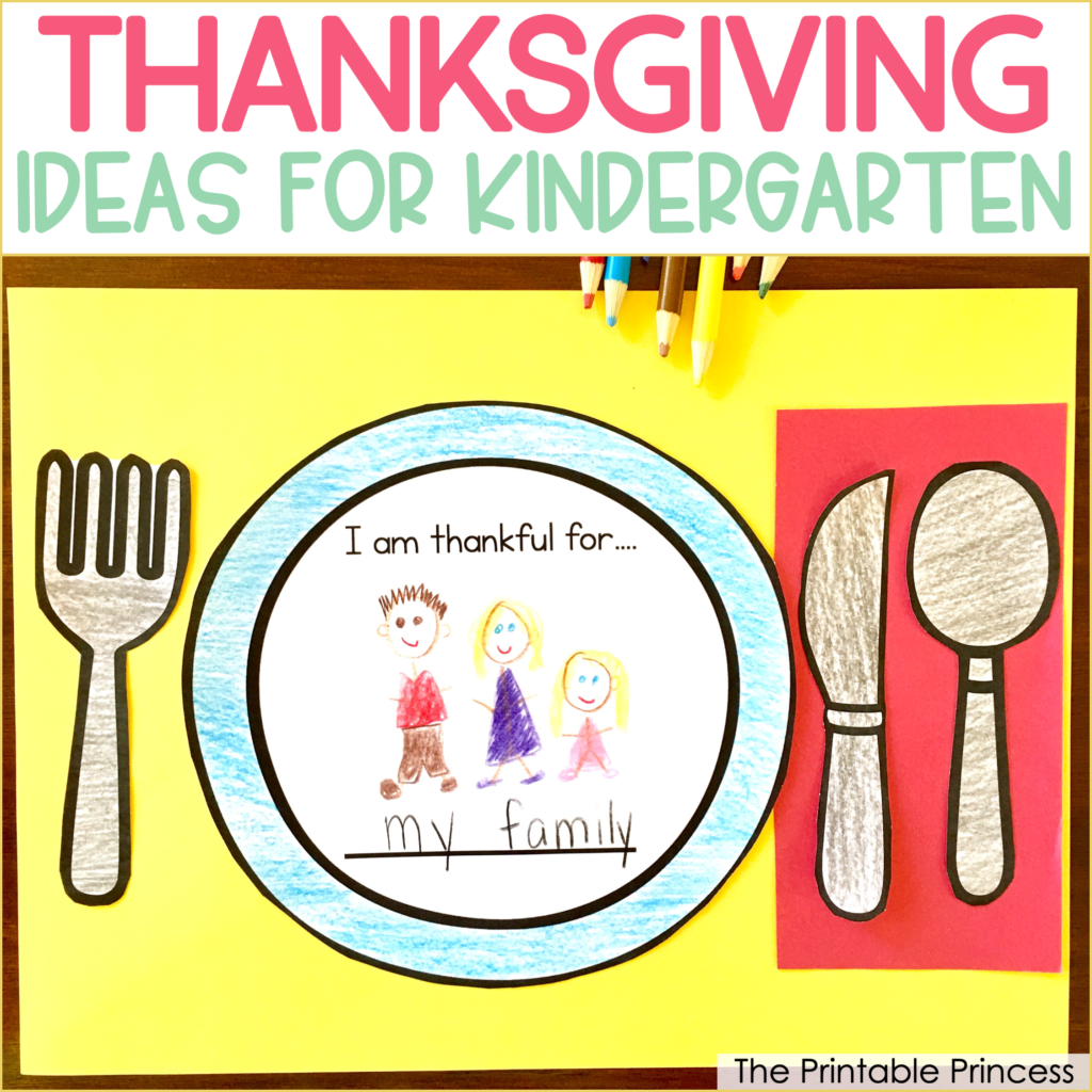 Thanksgiving Read Alouds and Centers for Kindergarten