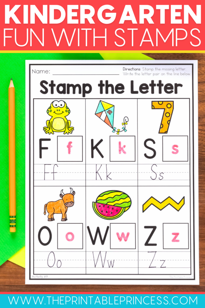 Stamp the Letter Activity