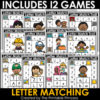 Uppercase and Lowercase Letter Matching Games - Image 4
