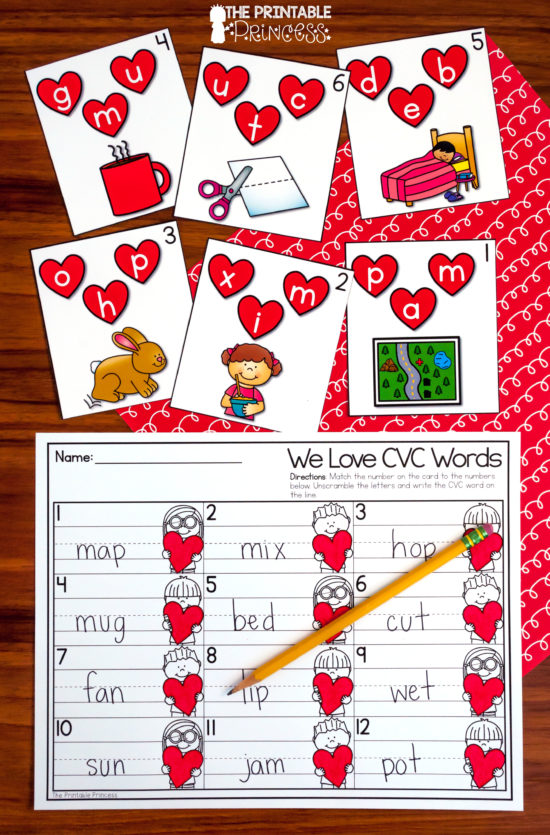 Are you looking for hands-on and engaging activities to bring Valentine's Day into your Kindergarten classroom? Then you will love the Valentine's Day centers for Kindergarten shared in this blog post. There's math and literacy included and they were designed with Kindergarten skills in mind. Also included in this blog post is a super fun numbers to 100 FREEBIE that's perfect for Valentine's Day in Kindergarten! Click through to download your copy!