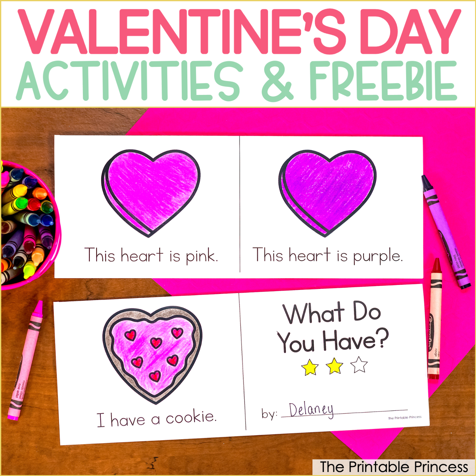 Valentine’s Day Read Alouds and Centers for Kindergarten