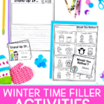 winter time filler games for kindergarten