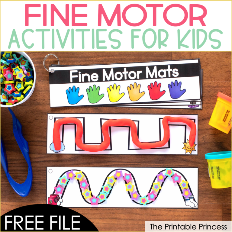Free Fine Motor Activities