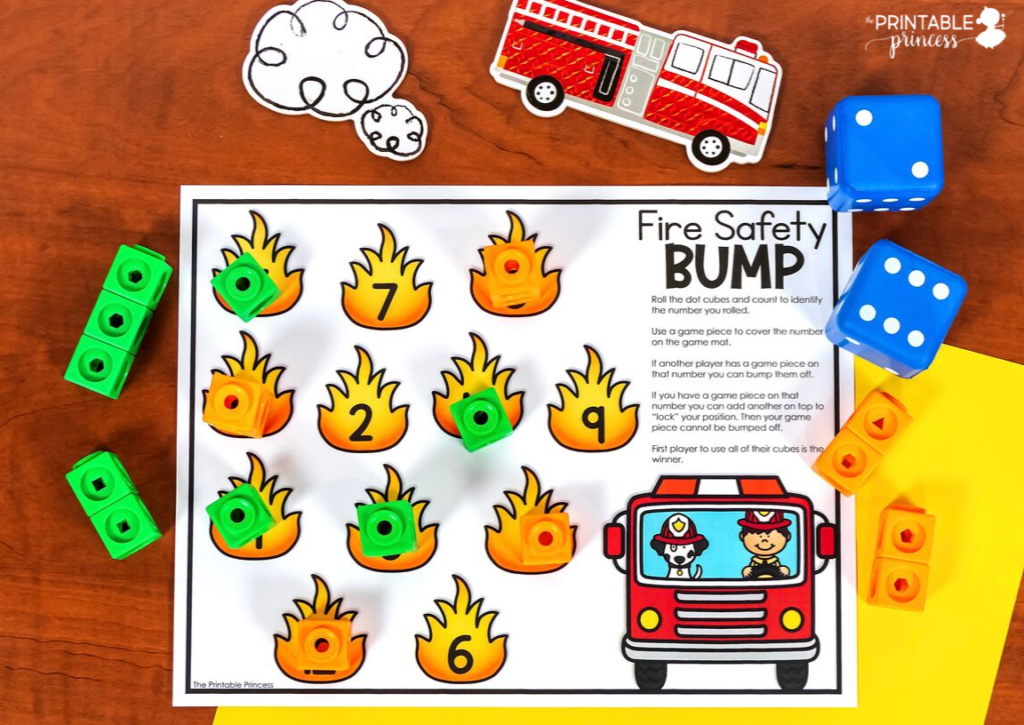 Free Fire Safety Math Game