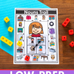 Free Nouns Game for Kindergarten