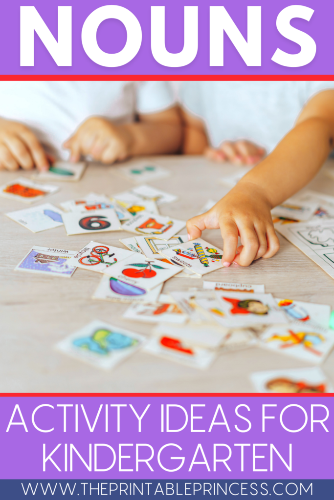 nouns activities for kindergarten